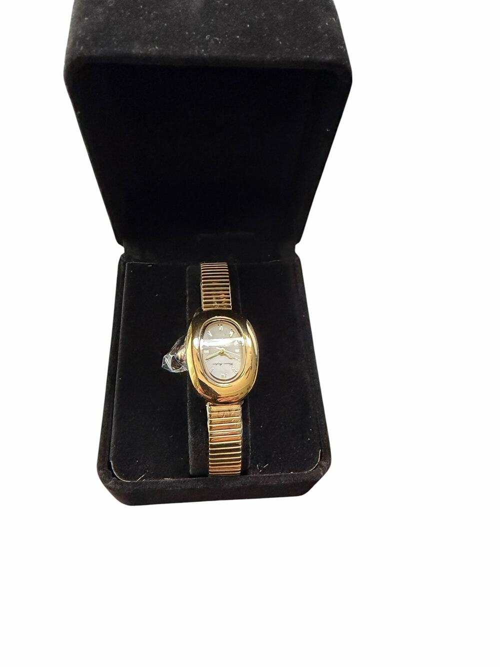 NWOT Heaven Mayhem Gold Tone Oval Watch